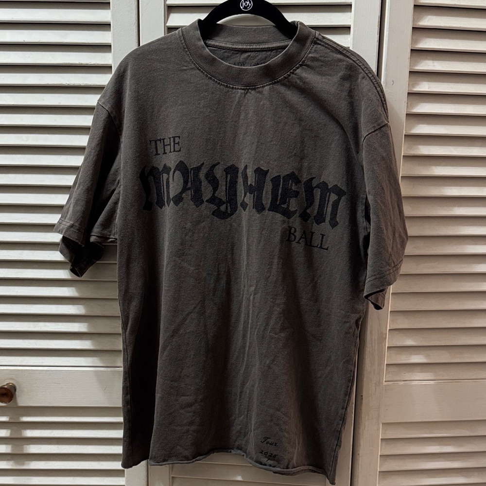 The Mayhem Ball Women's Charcoal Tee